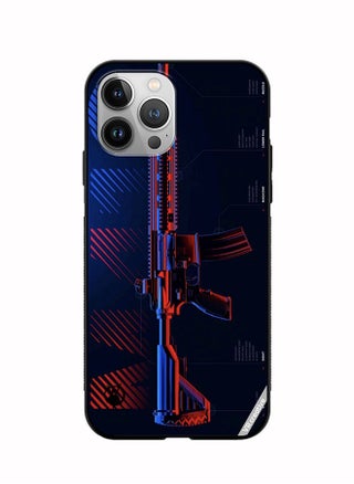 Protective Case Cover For Apple iPhone 12 Pro Max Gun Design Multicolour - pzsku/ZD497A08B6C8F5D9F270BZ/45/_/1666272591/f9f47d27-8040-4602-957b-7fa6bc75fdec