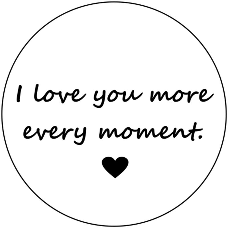 Fodiyaer Engraved Wood Watch for Men Boyfriend Husband Him As Personalized Anniversary Christmas Birthday Father Day Wooden Gifts Idea, Brown, I Love You More Every Moment - Image 4