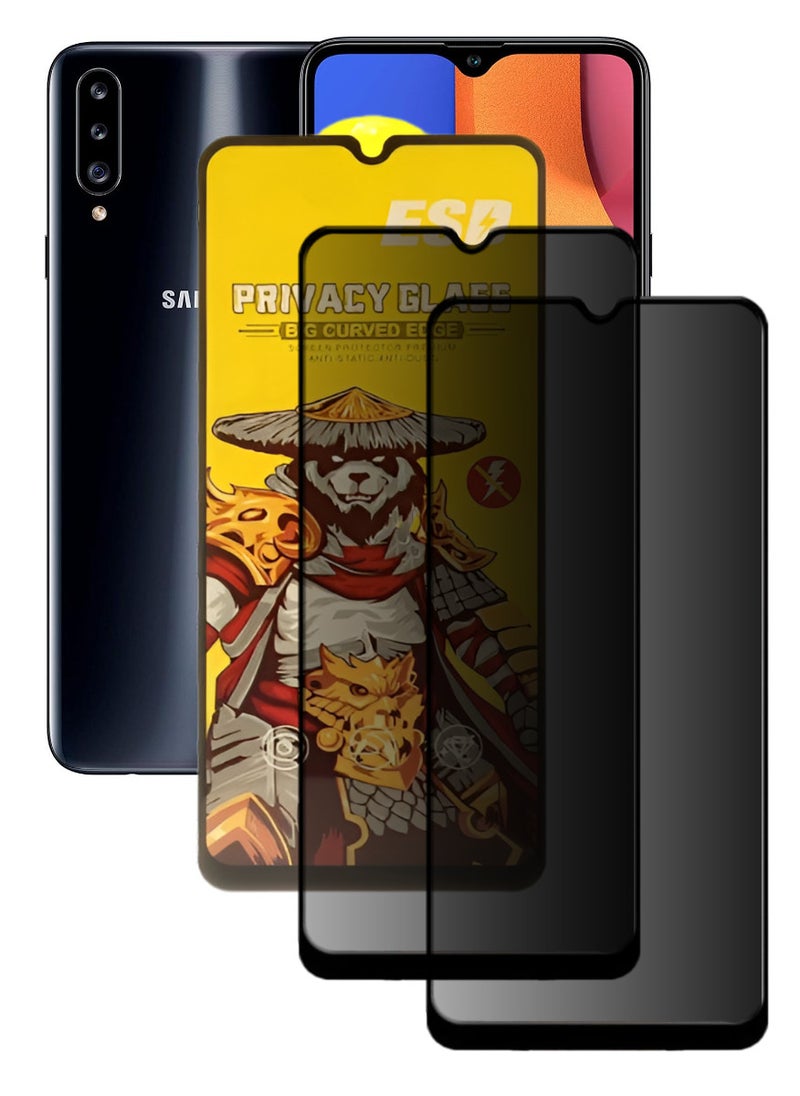 ESD 2 Pieces Tempered Dustproof Privacy Glass Screen Protector Compatible For Samsung Galaxy A20s - Image 1