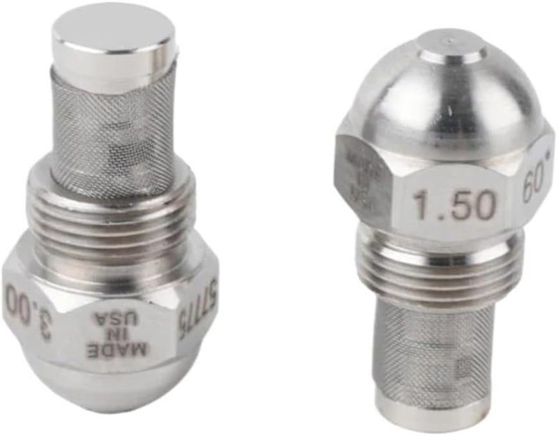 60 Degree Oil Burner Spray Nozzle Stainless Steel Atomizing Nozzle Dust Removal Humidification Diesel Oil Waste Oil Burner(Solid Cone 4.50GH) - Image 4