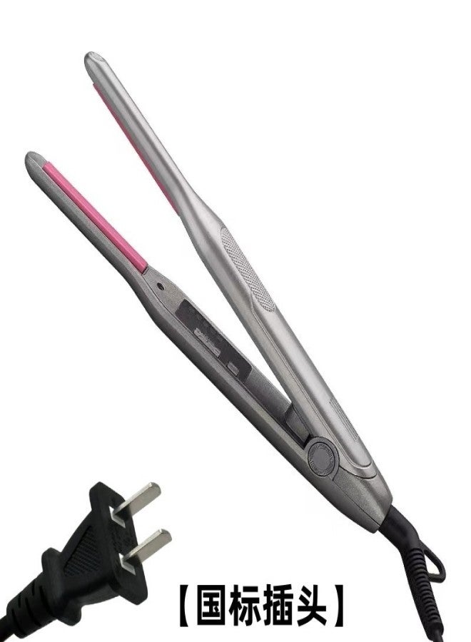 Small wave hair curler men's beard small hair curler 3D ceramic temperature regulating straightener straightening plate - Image 2