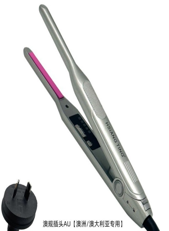 Small wave hair curler men's beard small hair curler 3D ceramic temperature regulating straightener straightening plate - Image 4
