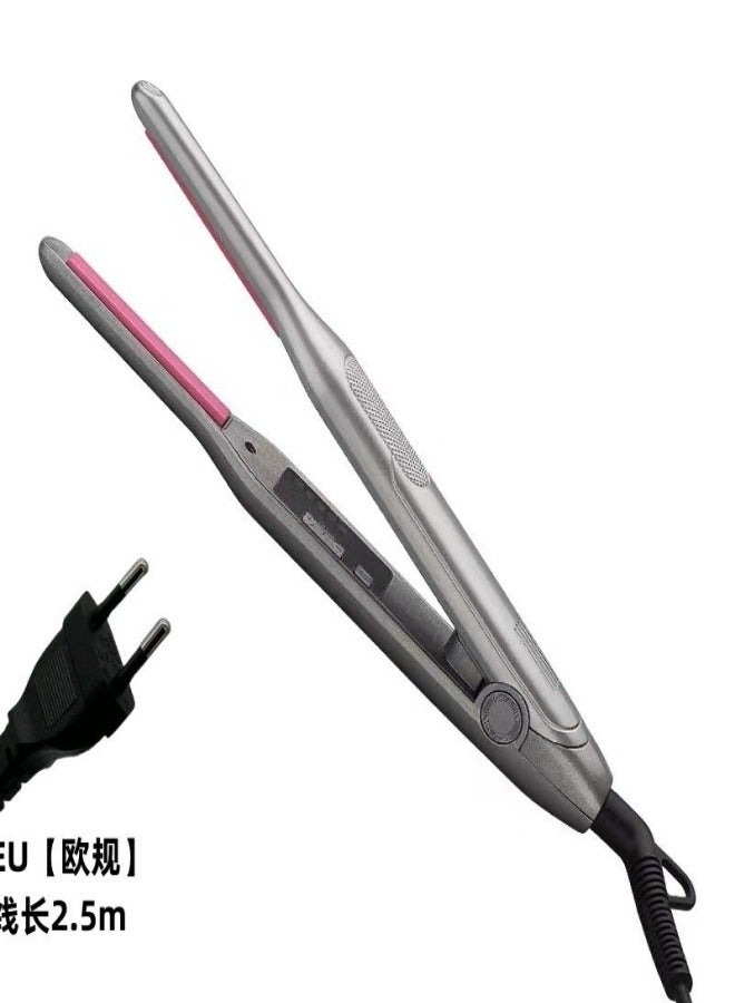 Small wave hair curler men's beard small hair curler 3D ceramic temperature regulating straightener straightening plate - Image 1