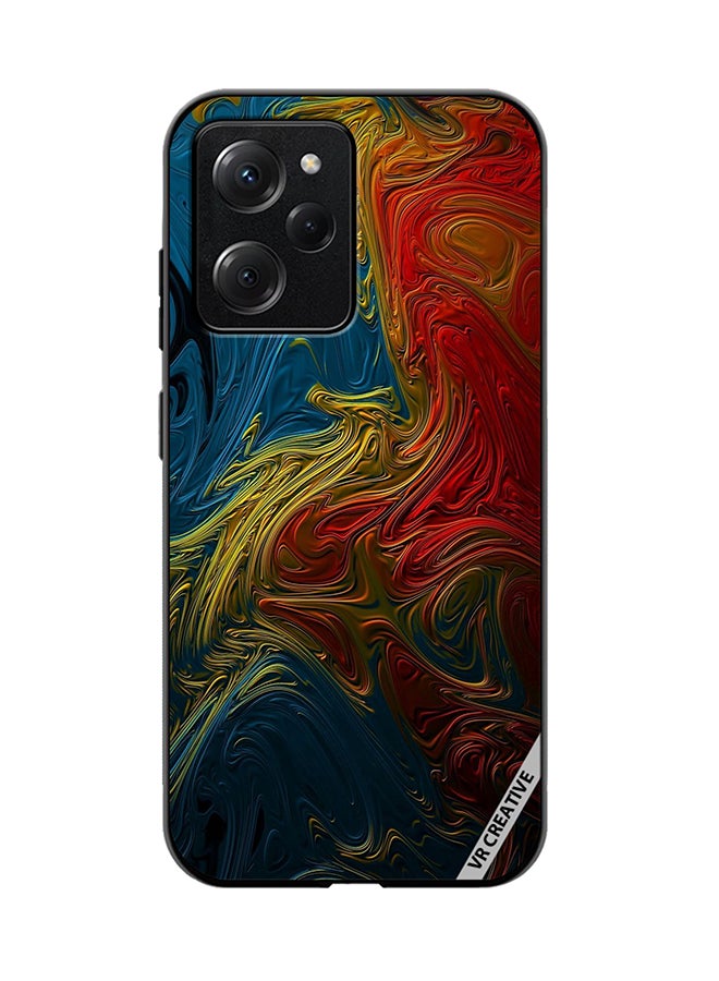 VR CREATIVE Protective Case Cover For Xioami Pcoo X5 Pro Flower Design Multicolour - Image 1