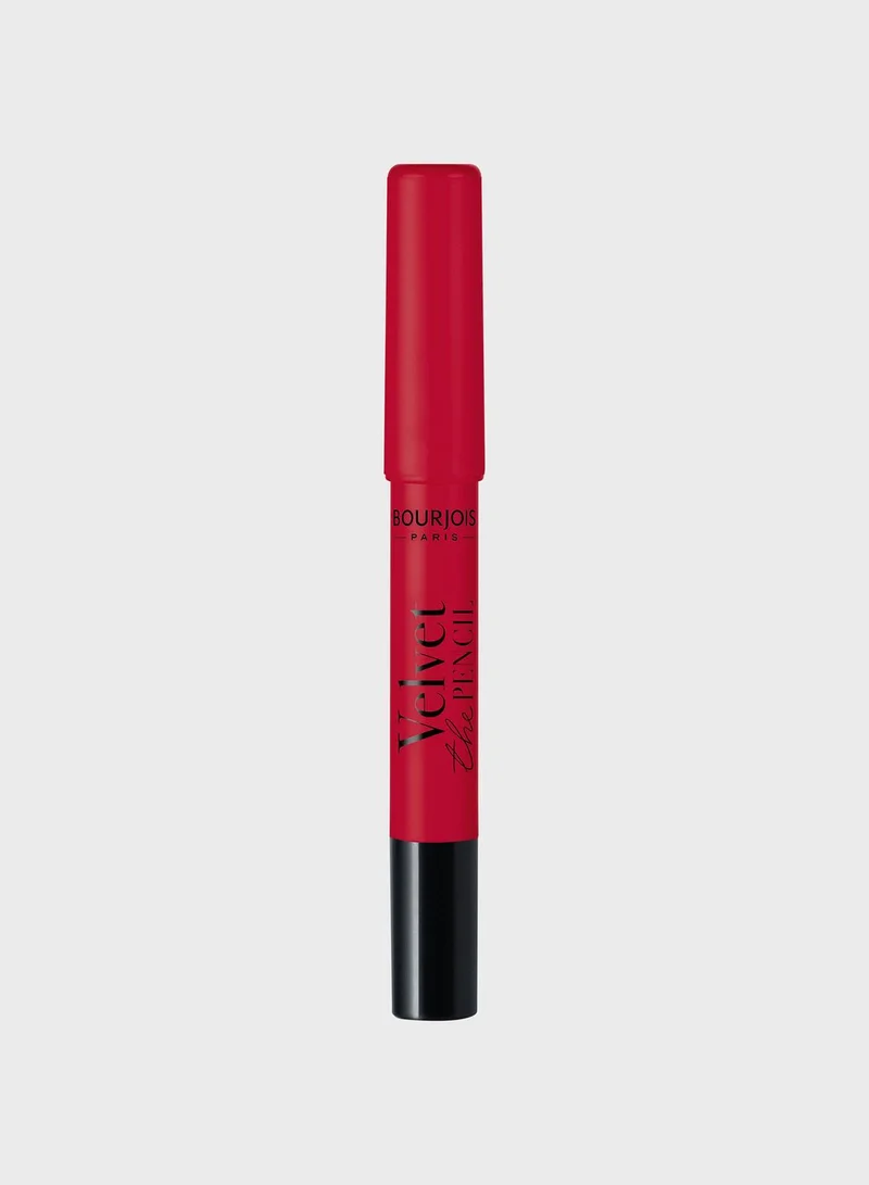 BOURJOIS PARIS Bourjois Velvet The Pencil – 15 – Rouge Es-Carmin, 3g