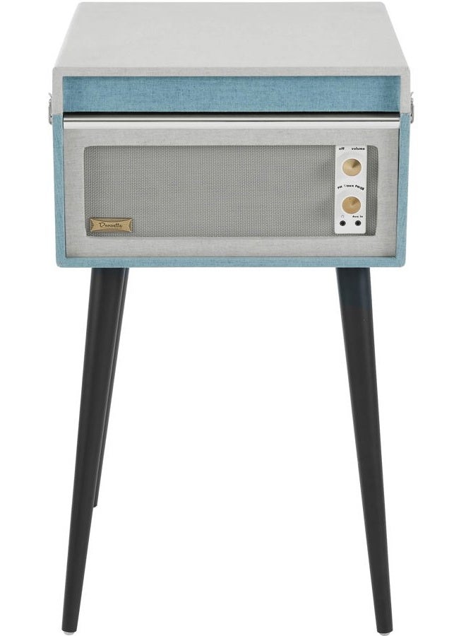 Crosley CR6233F-TN Dansette Bermuda بلوتوث داخل/خارج مشغل اسطوانات فينيل محمول مع مدخل Aux-in, Tourmaline - Image 4