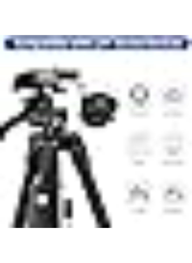 تونوف حامل هاتف ثلاثي القوائم أوتوماتيكي للتصوير الذاتي، حامل هاتف دوار مع جهاز تحكم عن بعد مغناطيسي، حامل هاتف للسفر، حامل ثلاثي القوائم طويل للهواتف الذكية متوافق مع الهاتف - Image 3