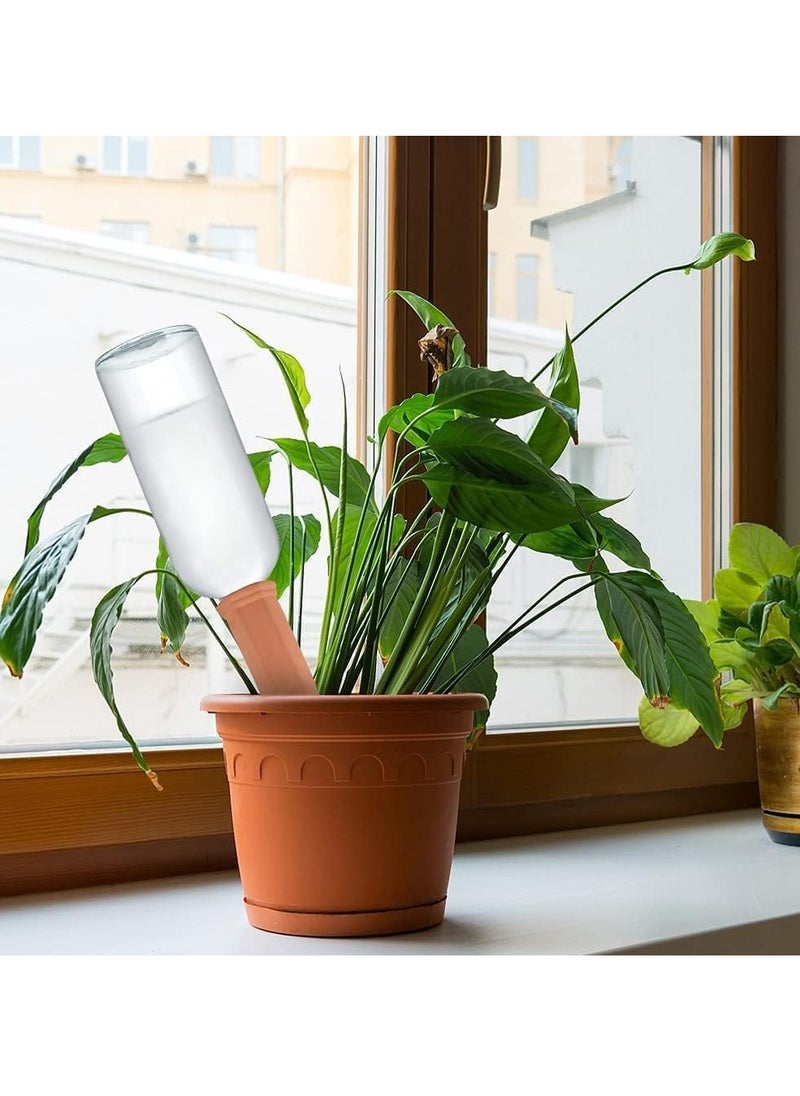 Relex Plant Watering Devices, 6 Pack Plant Drip Irrigation, Plant Self Watering Spikes with Anti Tilt Bracket and Valve Control Switch, Potted Plant Watering System for Outdoor Indoor Plants  - Image 2