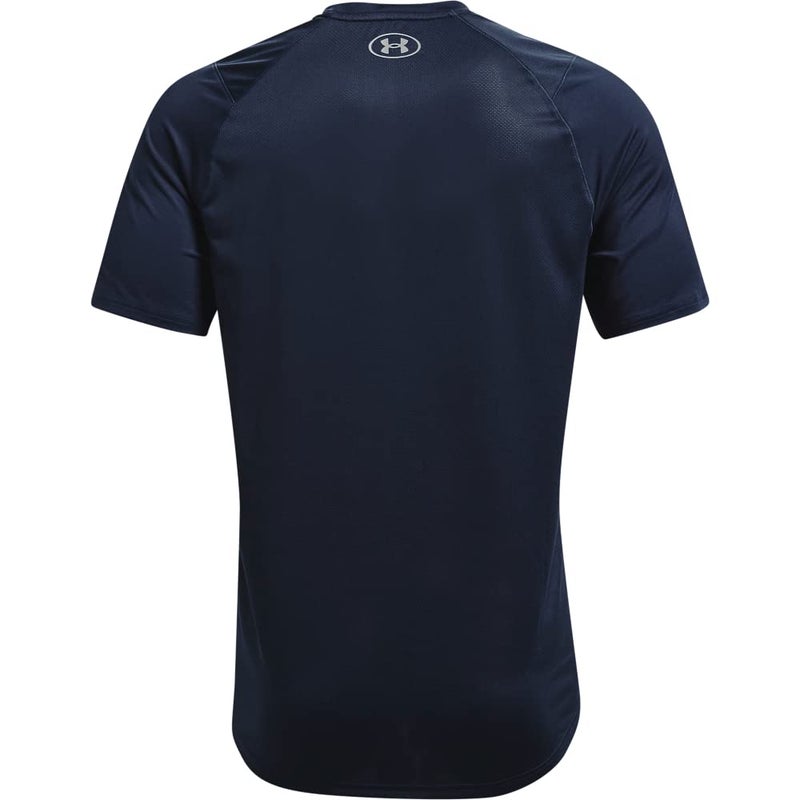 Under Armour Men's Raid 2.0 Short Sleeve T-Shirt, Academy Blue (408)/Mod Gray, X-Large - Image 4