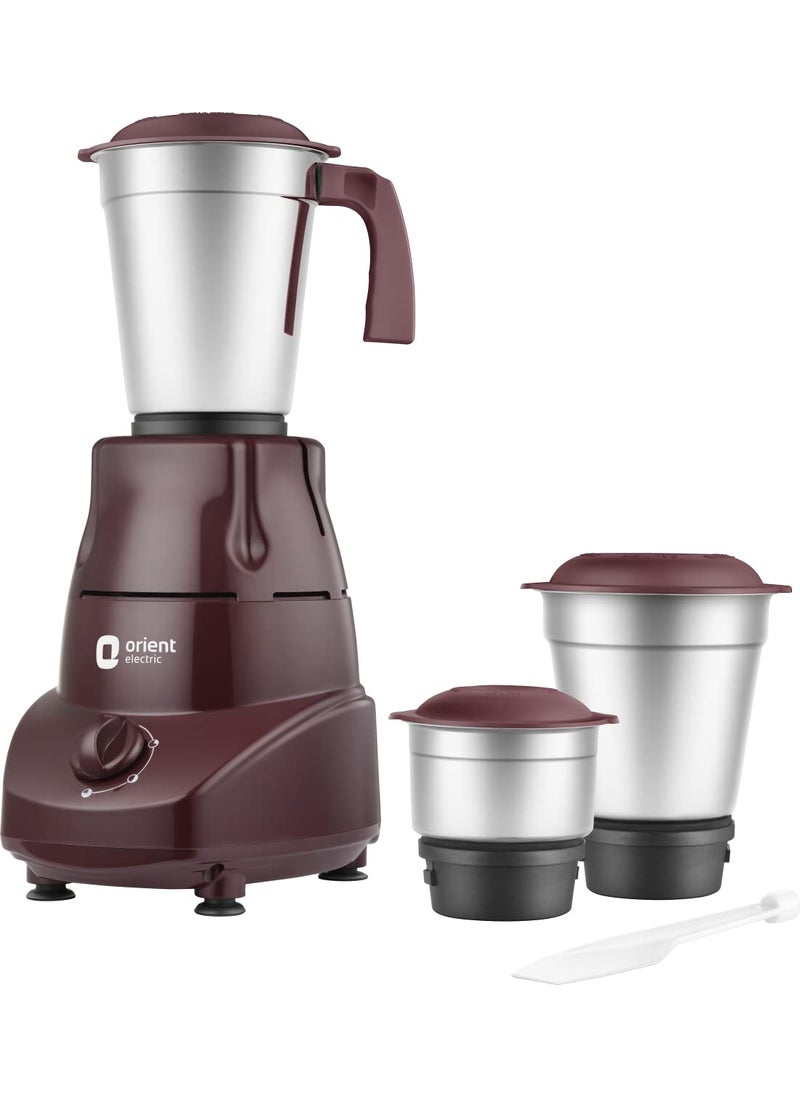 Orient Electric Orient Electric Bolt Super 3 jar 500W Mixer Grinder.(MGBS50C3/Cherry)  - Image 2
