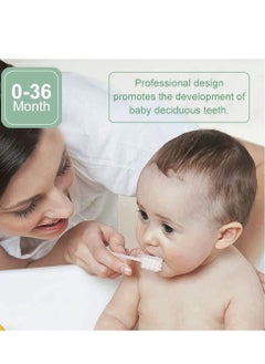 MIXDE Baby Tongue Cleaner, Baby Toothbrush, Toothbrush Infant Upgrade Gum Cleaner with Paper Handle for Babies Soft Gauze for 0-36 Month Baby [60-Pack]  - Image 4
