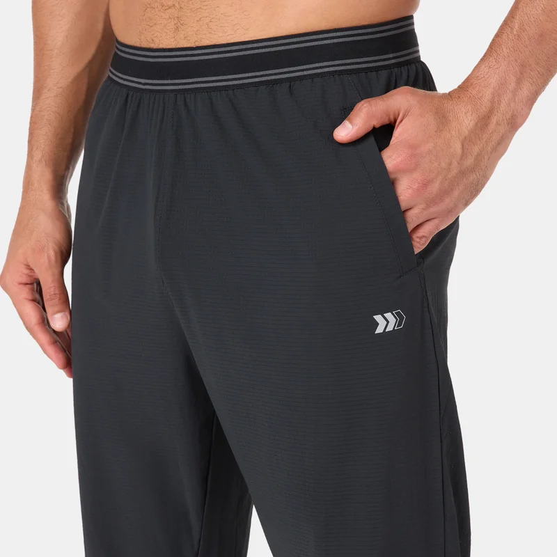 Sun and Sand Sports Black Men's Active Pants for Men | Best Price UAE