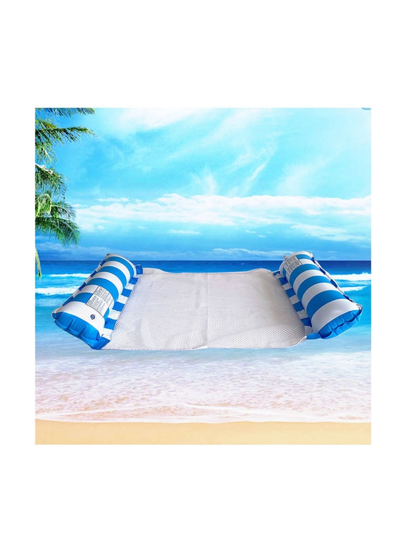 NIBEMINENT 4-in-1 Hammock Inflatable Pool Float, Multi-Purpose Pool Hammock (Saddle, Lounge Chair, Hammock, Drifter) Pool Chair, Portable Water Hammock - Image 2