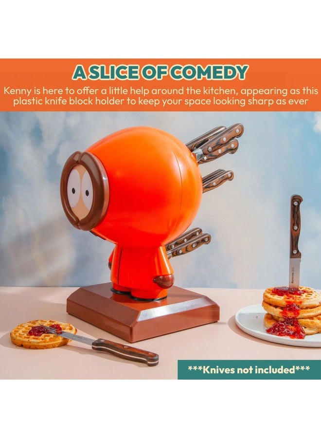 South Park Surreal Entertainment South Park Kenny 10-Slot Knife Block Holder | Freestanding Kitchen Storage Organizer, Space-Saving Cutlery Display | 9 x 10 x 14 Inches - Image 3