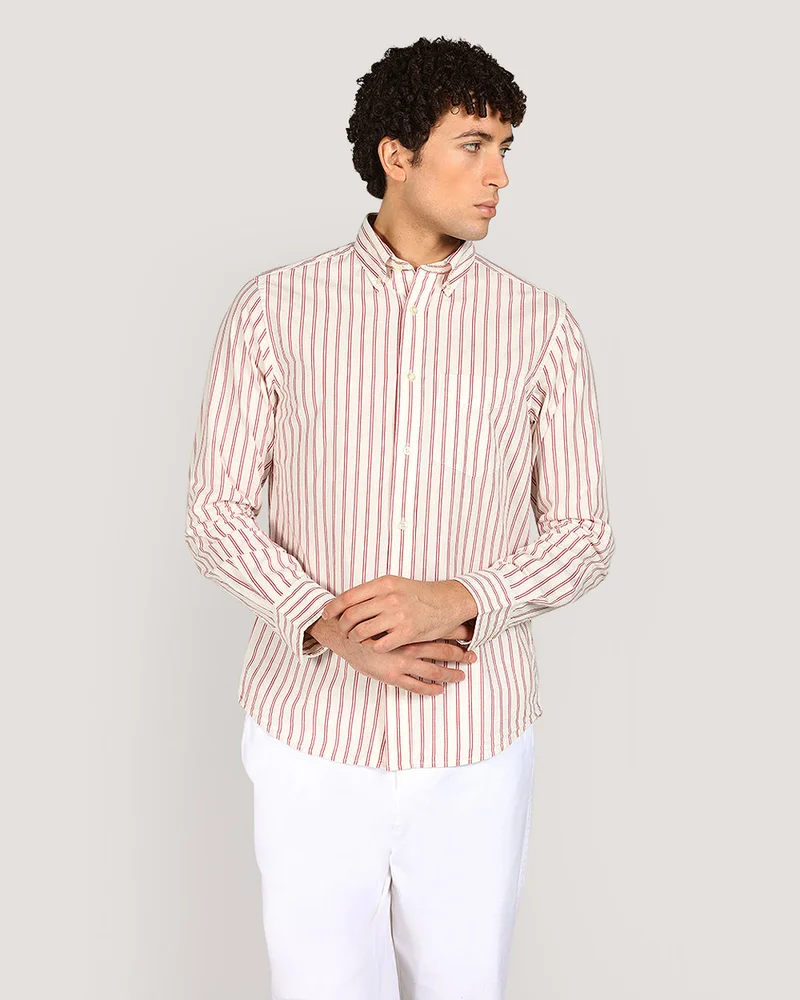 GANT Regular Archive Popl Stripe Shirt