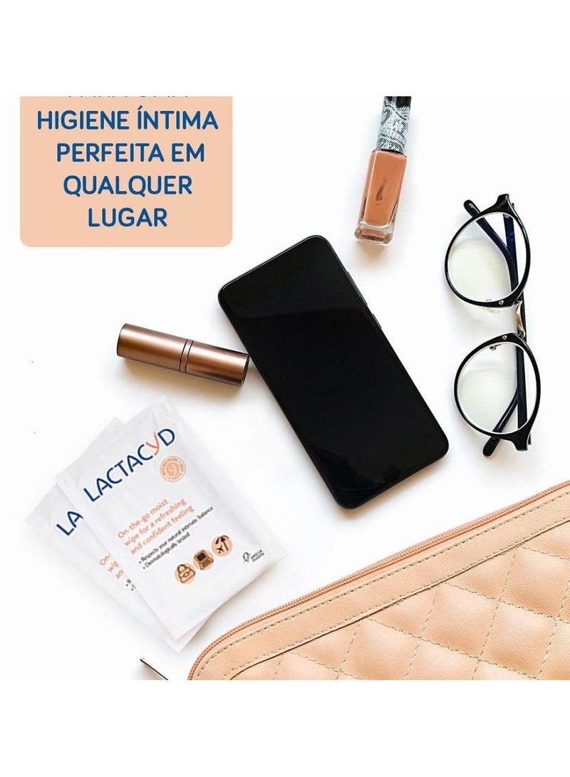 Lactacyd Intimate Wipes for Daily Hygiene 10units - Image 3