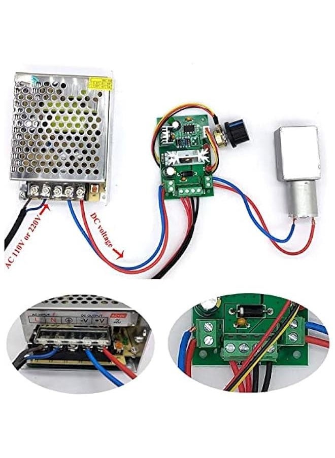 ماركة غير محددة محرك تروس 12V DC، محرك تروس دودة بعمود مزدوج 12 مم مع قفل ذاتي وعكس عالي العزم لتقليل السرعة، للاستخدام مع الستائر التي يتم التحكم فيها عن بعد، ولشوايات الباربكيو (10RPM)  - Image 4