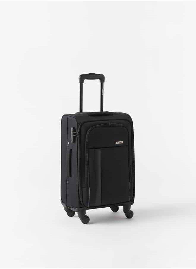 Wave - Solid Softcase Luggage Trolley Bag with Retractable Handle - Set of 3 - Image 1