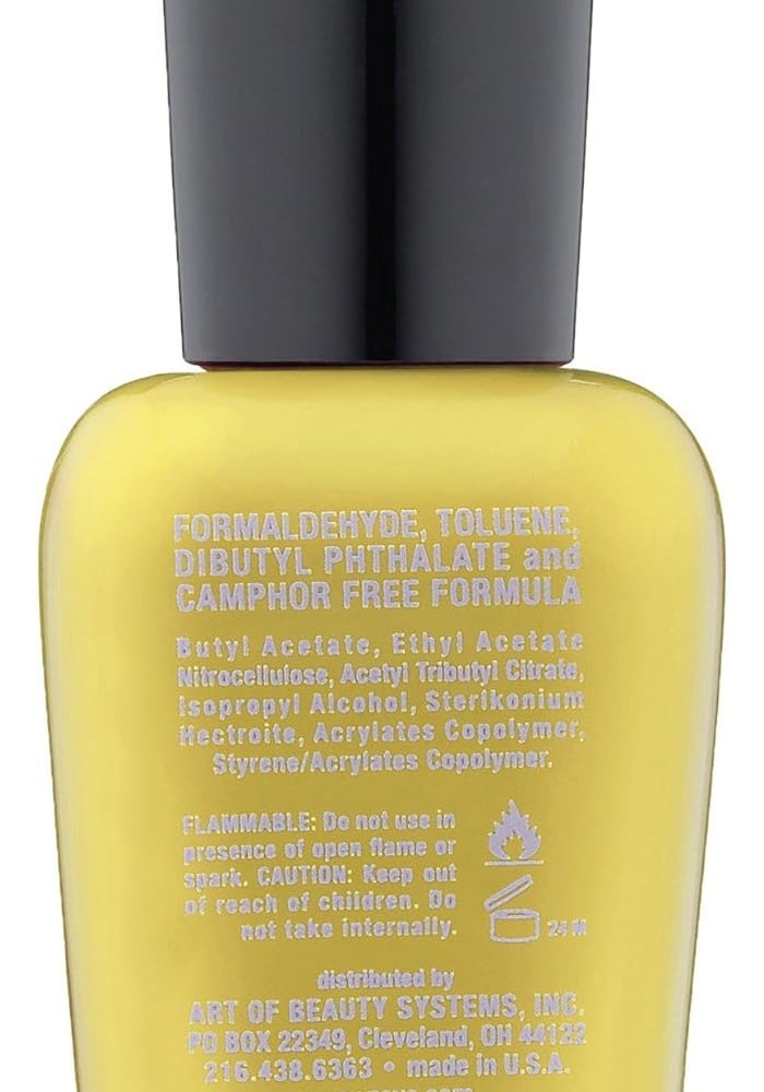 Zoya Pippa ZP479 Nail Polish - Bright Lemon Yellow Creme, 15 ml - Image 2