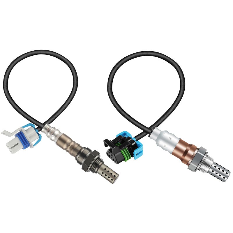 O2 Oxygen Sensor Upstream Downstream 2344669 2344407 for 20042006 for Cadillac Escalade for Chevy Silverado 1500 Suburban for Hummer H2 Fix P0420 Better Fuel Mileage 2 Pack