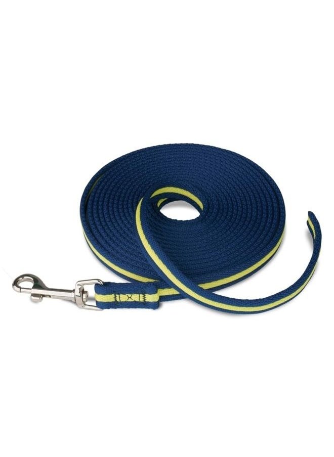 The Company of Animals Company of Animals Coachi Training Line 5m, Safe Training Outdoors, Recall Training, Dog & Puppy Socialisation, Lightweight, Soft to Hold, Suitable for Small & Medium Dogs & Puppies,Navy and Lime  - Image 2