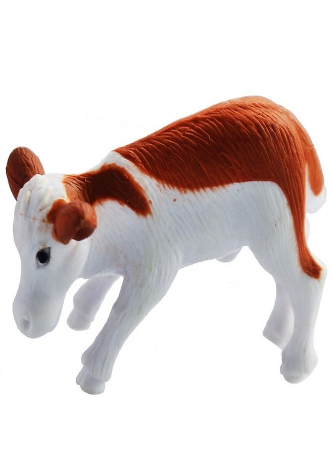 Prokart Model Plastic Cow Medium 1Pcs (C0173-6) COW-1PM - Image 1