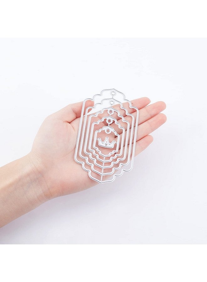 ORIGACH 5 Set 36 Pcs Bookmark Metal Cutting Dies Tag Die Cuts Embossing Stencils Scrapbooking Tool For Diy Card Scrapbooking - Image 4