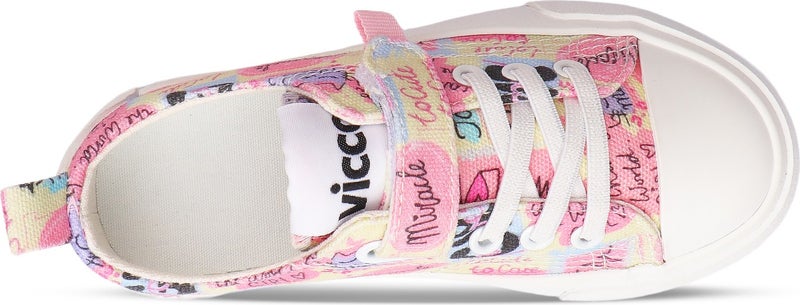VICCO Lee Basic Girls Preschool Yellow Sports Shoes  - Image 4