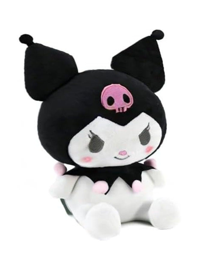 general Cute Plush Cat Toy, Soft Kulomi Plush Doll, Birthday Gift for Girl Fans (Black & White) - Image 2