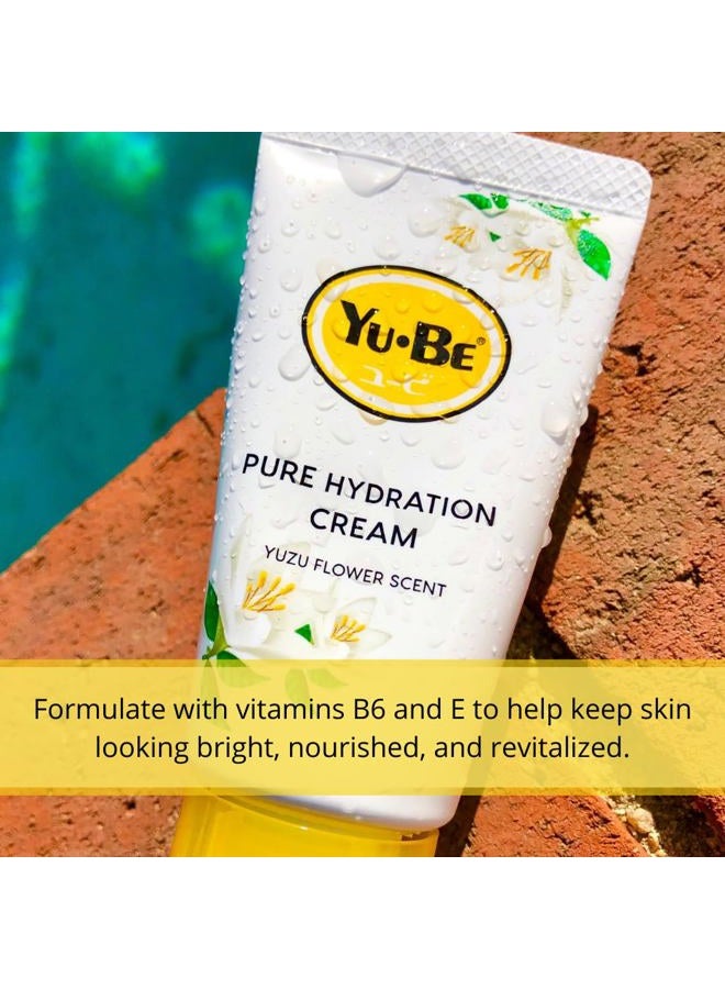 yu be Yuzu Pure Hydration Cream | Cruelty, Alcohol, Paraben, & Oil Free - 1.35 Fl Oz - Image 4