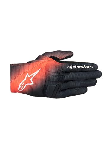 Alpinestars Reef V2 Gloves Urban Riding Enhanced Flexibility Ventilation Touchscreen Compatible L BlackRed FluoWhite - Image 1