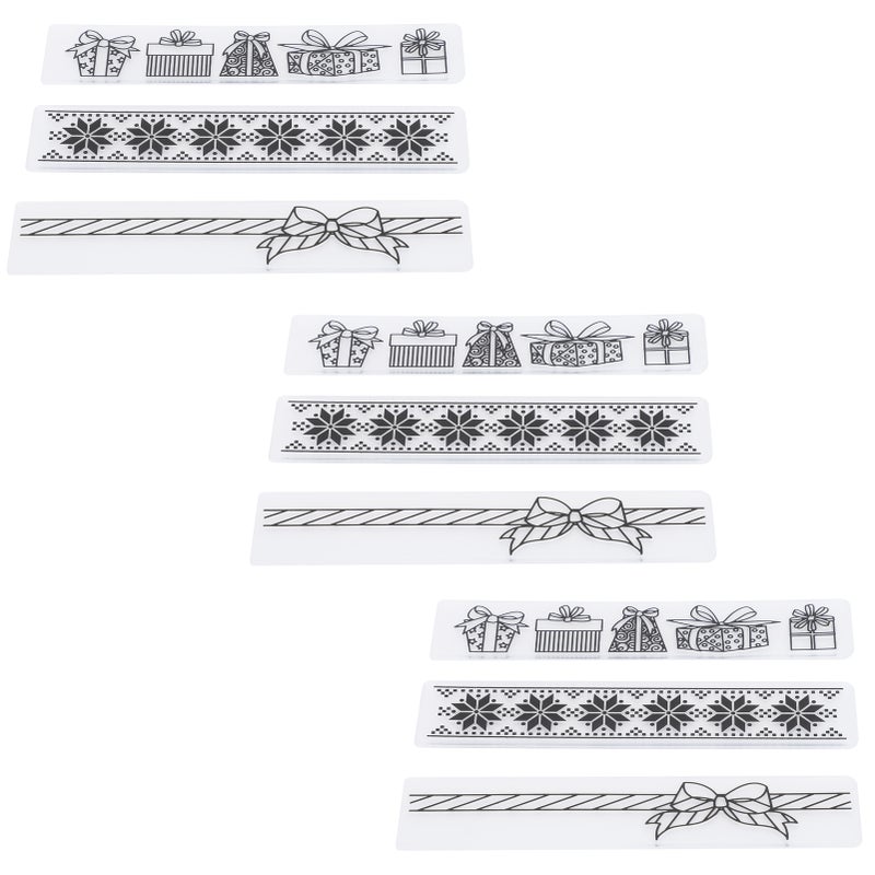 9Pcs Flower Plastic Embossing Folder DIY Paper Decoration Card Maker Template Accessories - Image 4