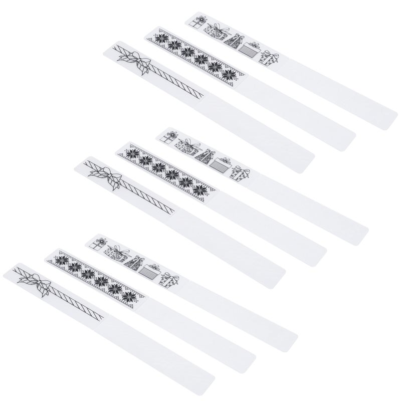 9Pcs Flower Plastic Embossing Folder DIY Paper Decoration Card Maker Template Accessories - Image 3