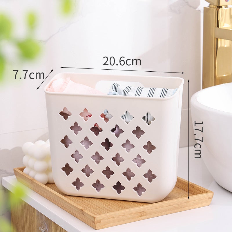 Premium Foldable Wall-Mounted Laundry Basket for Bathroom Storage - Image 1