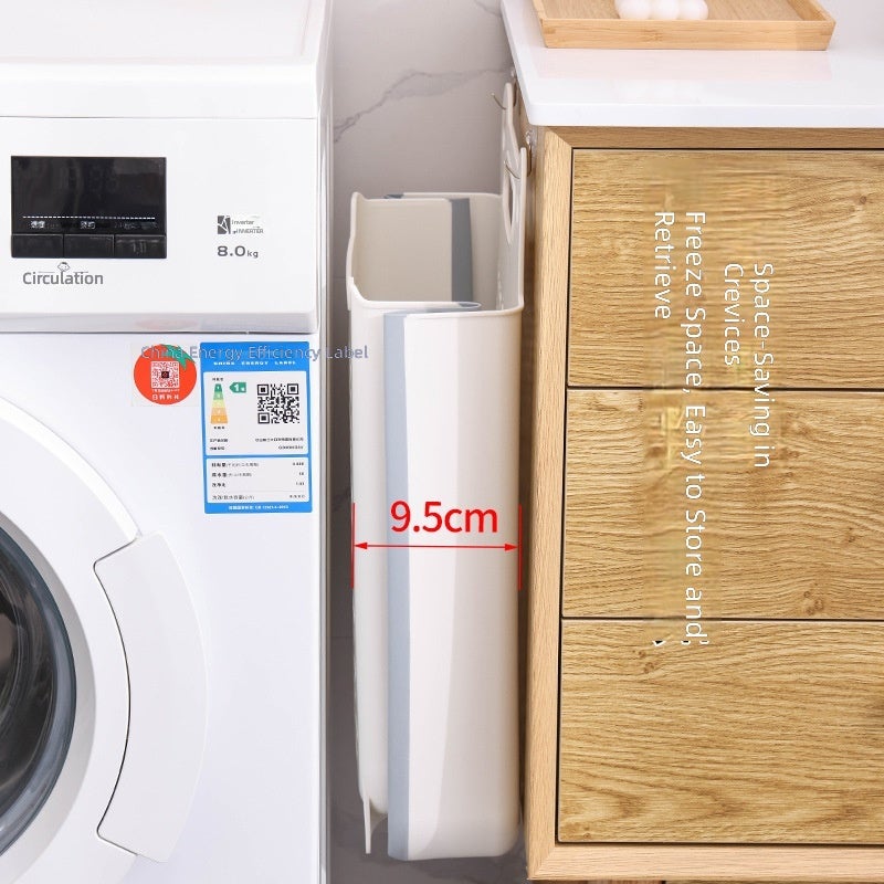 Premium Foldable Wall-Mounted Laundry Basket for Bathroom Storage - Image 4