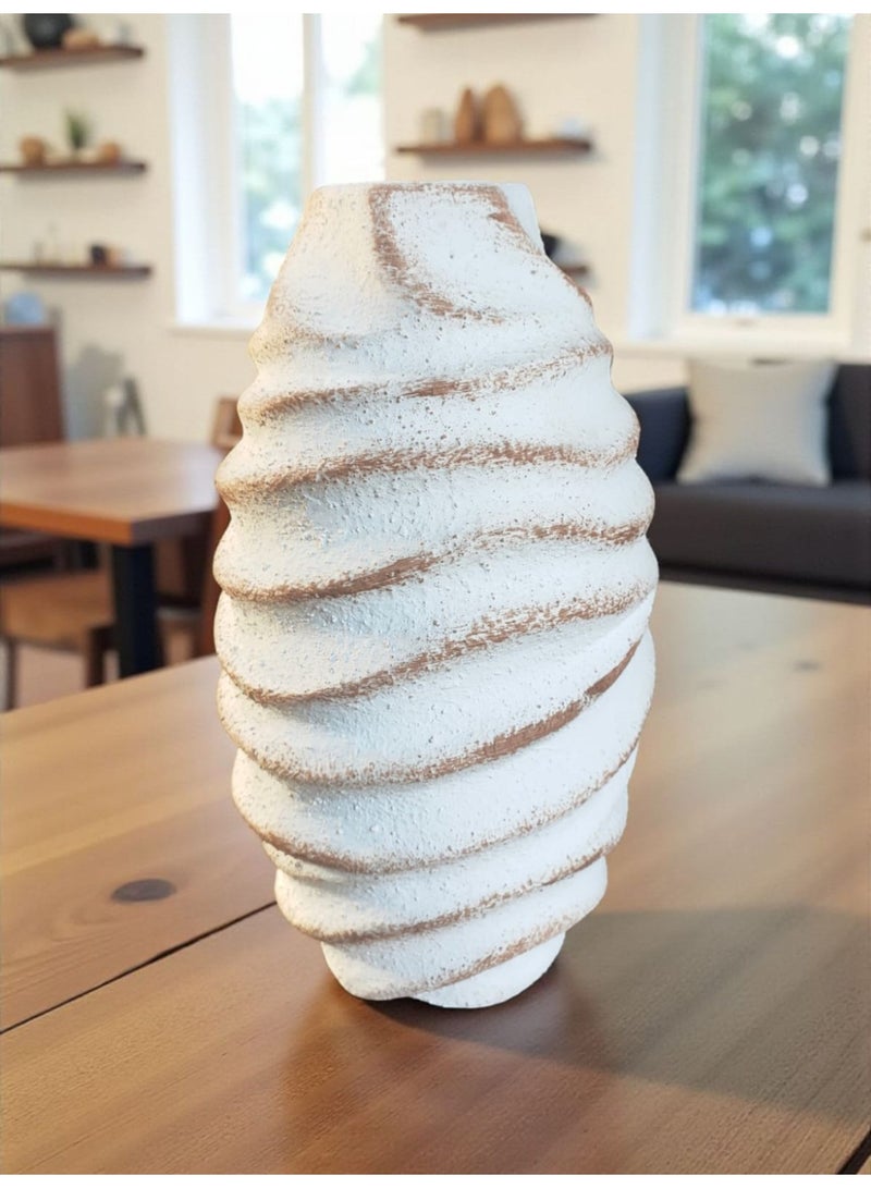 كلور زون بوتري فازة فخارية ديكورية المكتب و المنزل بشكل مميز - Image 2