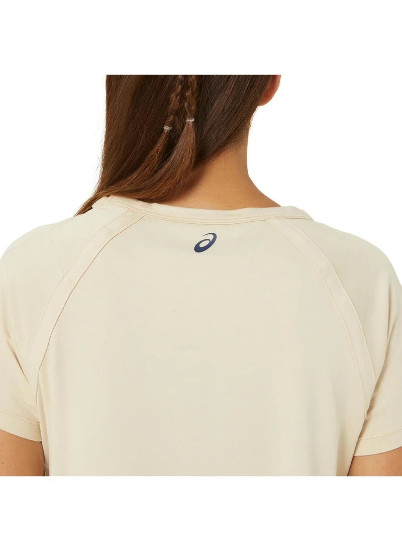 asics WOMEN FLEX STRETCH SHORT SLEEVE TOP