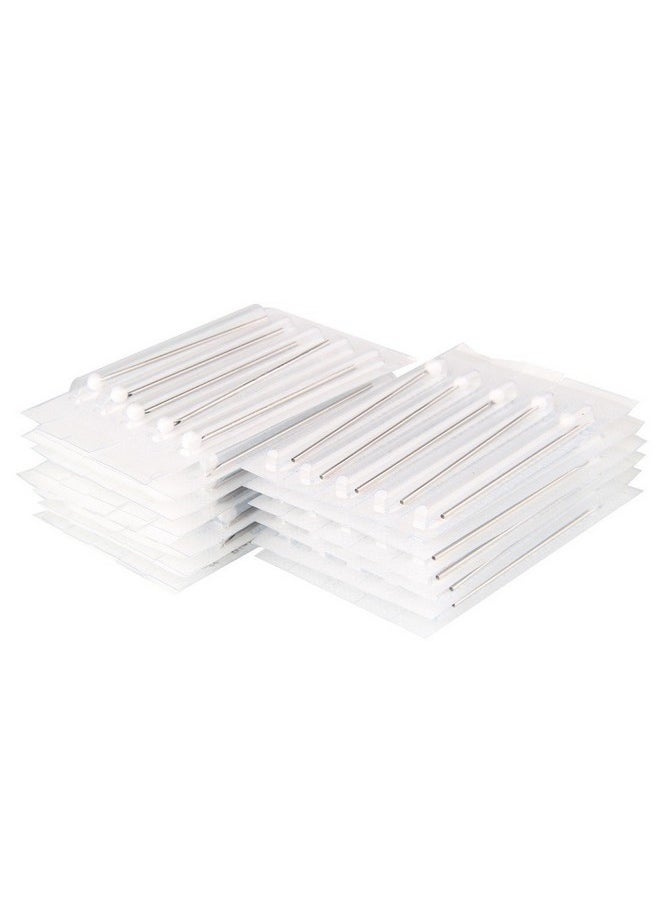 Beauty7 - Sterilized Surgical Steel Piercing Needles Body Ear Navel Nipple Piercing 50Pcs (8G) - Image 1