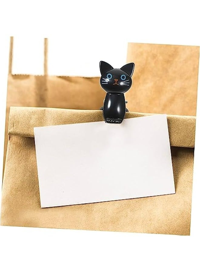 Generic 8-Pack of Adorable Cat Bag Clips for Airtight Sealing in the Kitchen and Snacks  - Image 2