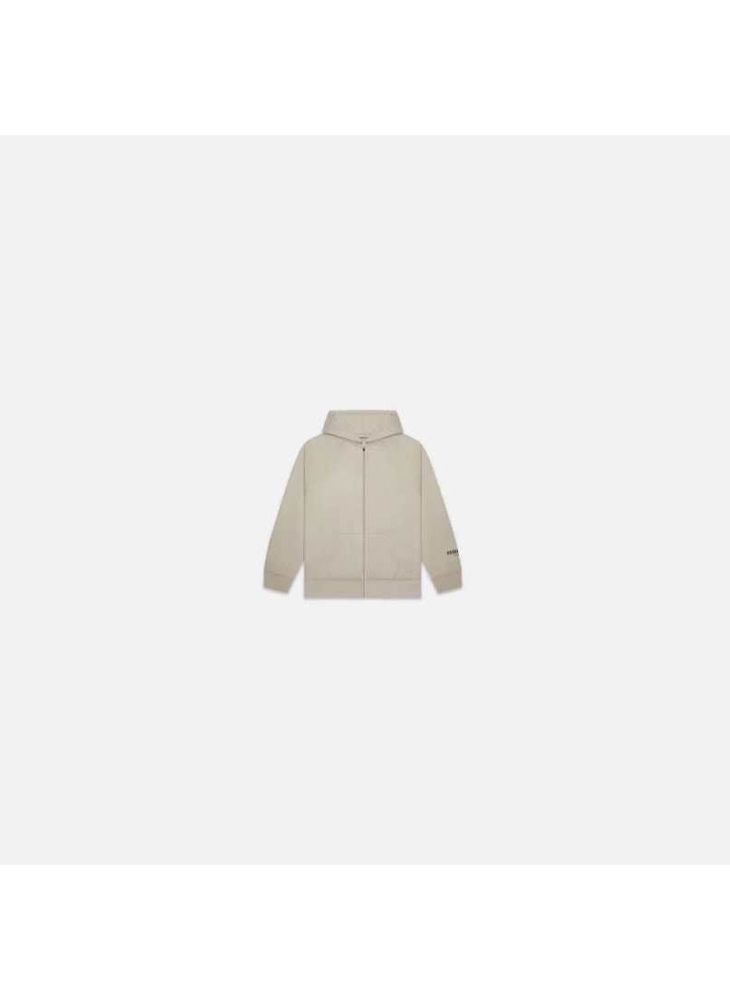 Generic - 2020SS zipper shirt sweater FOG double line ESSENTIALS sweater street fashion brand with hat cross-border hot sale CAMEL - Image 1