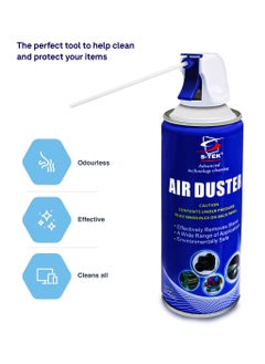 S-TEK AIR DUSTER FOR COMPUTER,LAPTOP, KEYBOARDS etc 400 ml ADVANCED CLEANING TECHNOLOGY - pzsku/ZD499C99E7EA5750066F2Z/45/_/1707314669/68edb392-f6d1-412b-a088-bfae5974f6d4