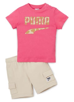 Minicats DOWNTOWN Unisex T-Shirt and Shorts Set