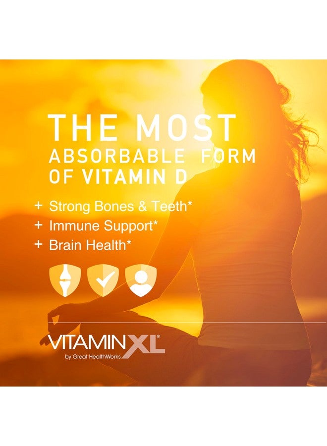OmegaXL Joint Support Supplement - 60 Softgels & VitaminXL D3 High Potency Daily Vitamin D 5000 IU 125mcg Immune Support Supplement (30 Softgels) - 2 Pack