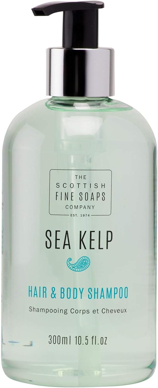 Scottish Fine Soaps Sea Kelp Hair Body Shampoo Twin Pack