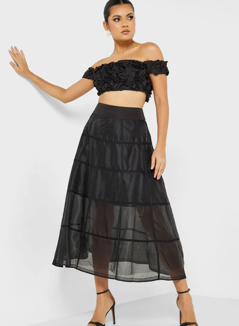 Femi9 High Waist Skirt