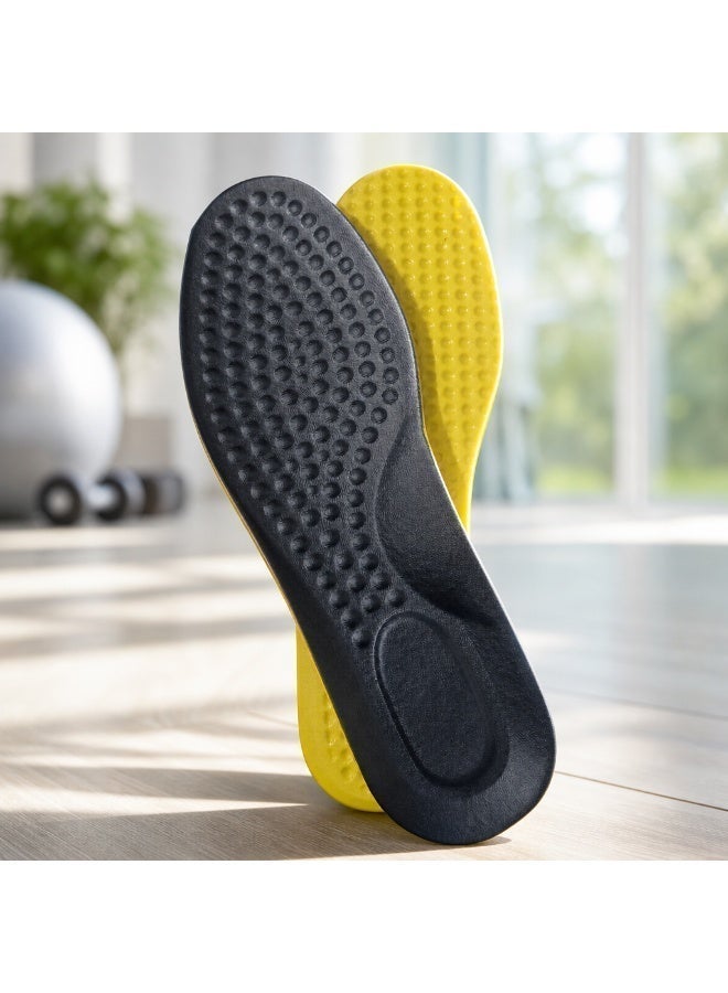 Athletic shoe insoles with foot support for comfortable walking and running, reducing fatigue, shock absorption, orthopedic insoles suitable for sneakers and all men's and women's shoes. - Image 2