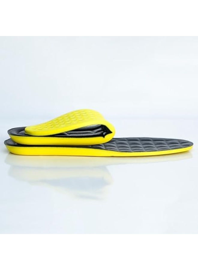 Athletic shoe insoles with foot support for comfortable walking and running, reducing fatigue, shock absorption, orthopedic insoles suitable for sneakers and all men's and women's shoes. - Image 4