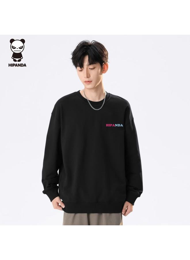 Hipanda Uni Hoodie, Autumn Space-themed Print Trendy Loose Casual Top For Men And Women, Black, 3XL - Image 5