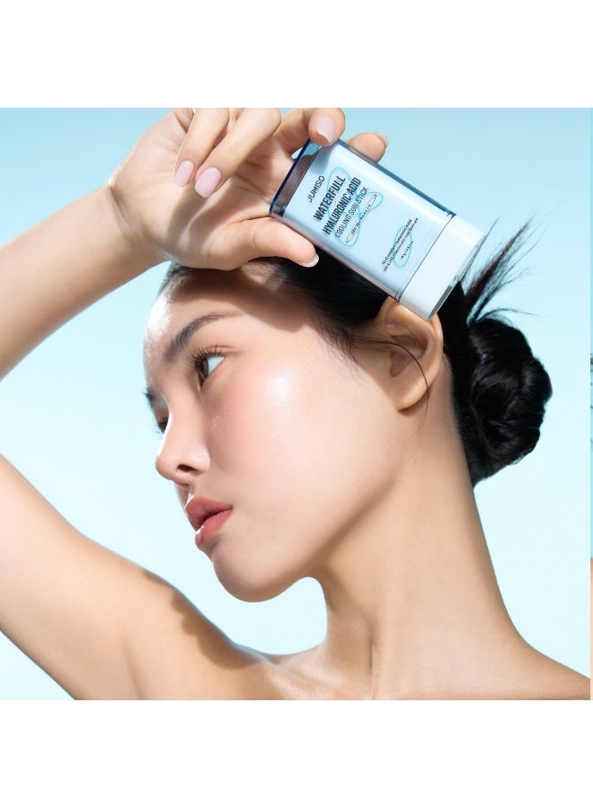 JUMISO Waterfull Hyaluronic Acid Cooling Sunstick SPF 50+ PA++++ Lightweight No White Cast Korean 18g - Image 2