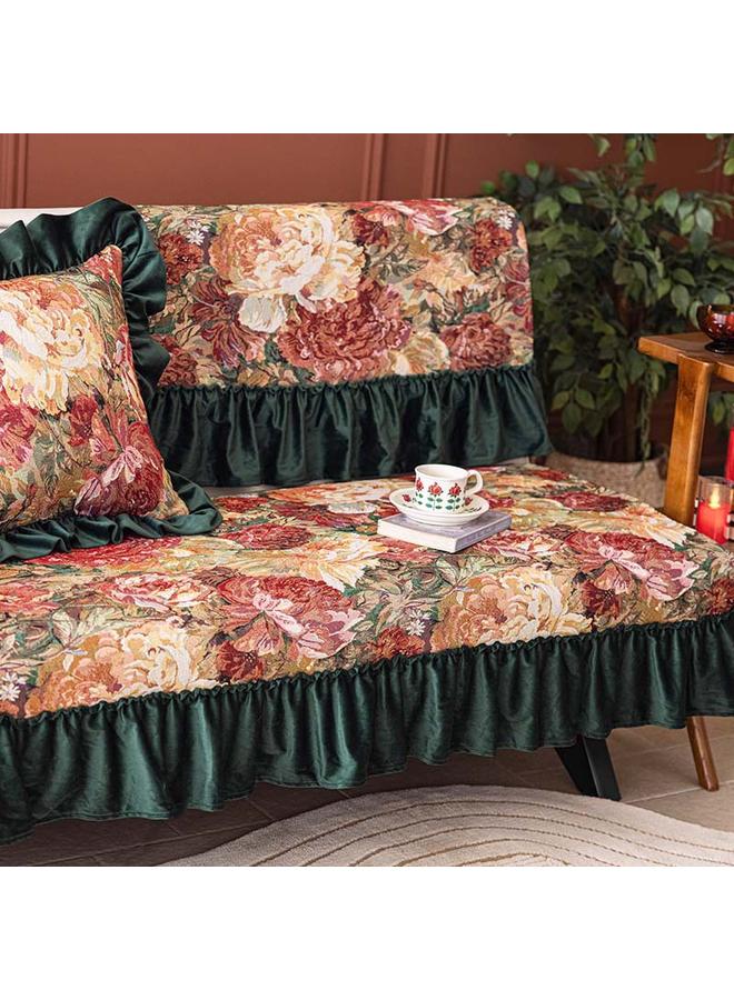 Bluejw New Autumn And Winter Sofa Cushion Non-slip Dirt-resistant Thickened Sofa Towel Light Luxury Anti-cat Scratch Cover Pujiang Sofa Cushion  - Image 3